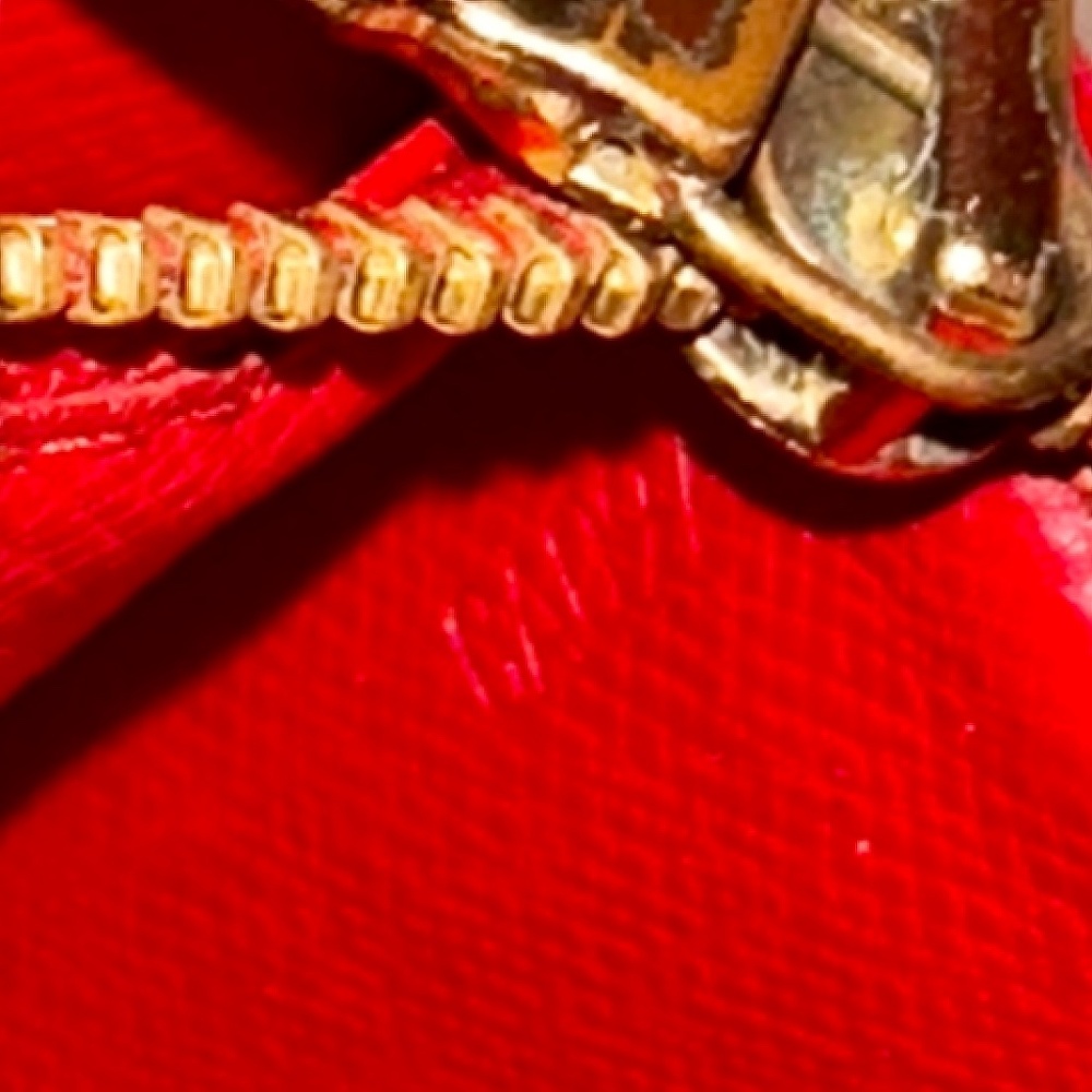 AUTHENTIC Louis Vuitton Red Epi Leather Wallet - Picture 11 of 11